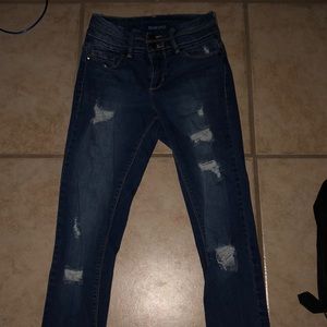 Blue Spice high waisted blue jeans